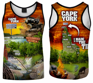 Epic 4WD Orange Sublimated Singlet