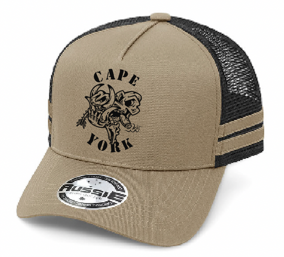 Pig, Bones, Cigar Truckers Cap