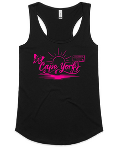 Script Design Cape York Ladies Singlet